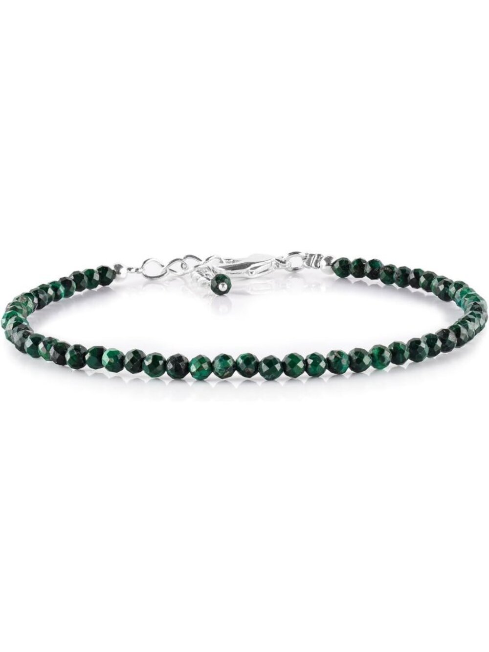 Dainty Natural Gemstone Micro Beads Bracelet for Women - Birthstone Energy